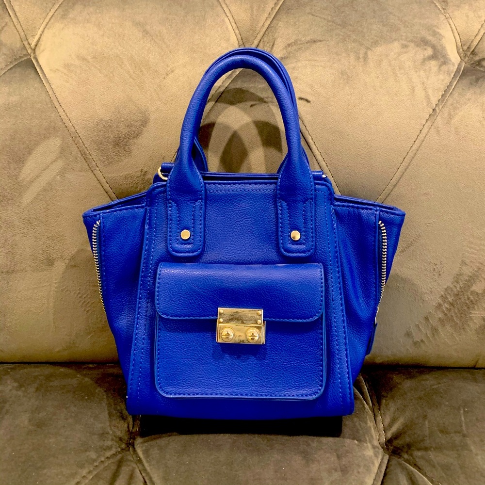Blue cute purse